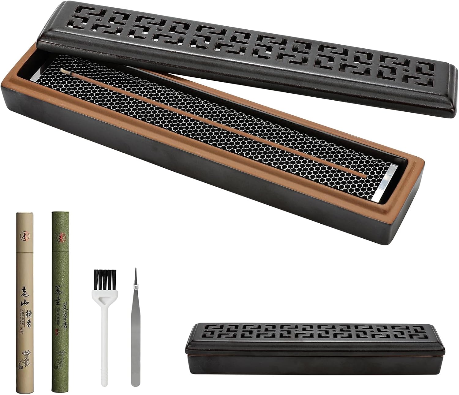 CEREMONY Incense Holder for Sticks, Ceramic Incense-Stick Holder