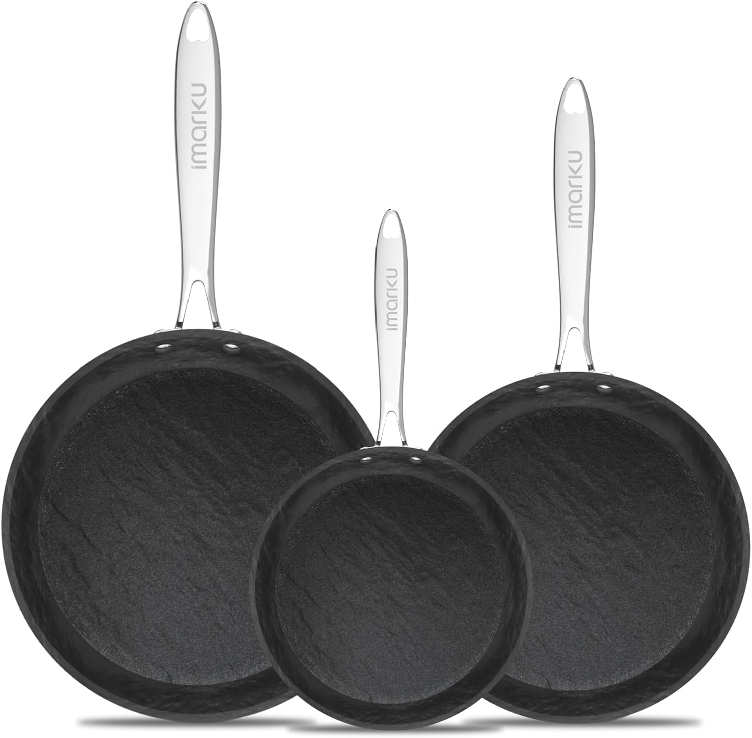 imarku 8, 10 and 12 Inch Non Stick