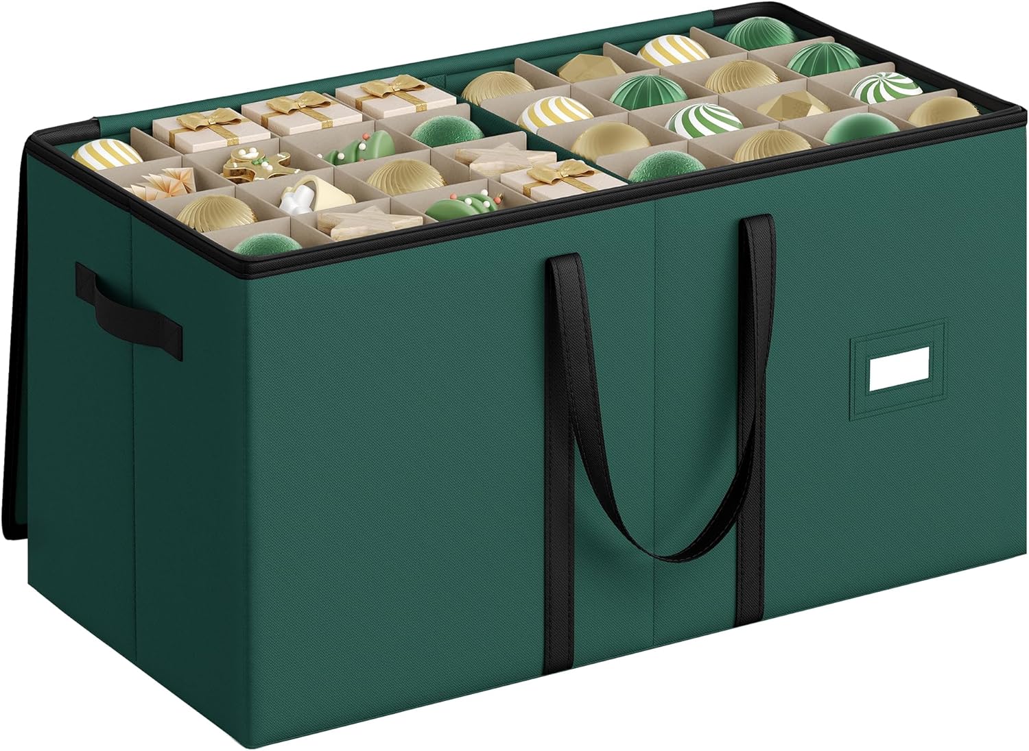 SONGMICS Christmas Ornament Storage Box, 3 Inches 128