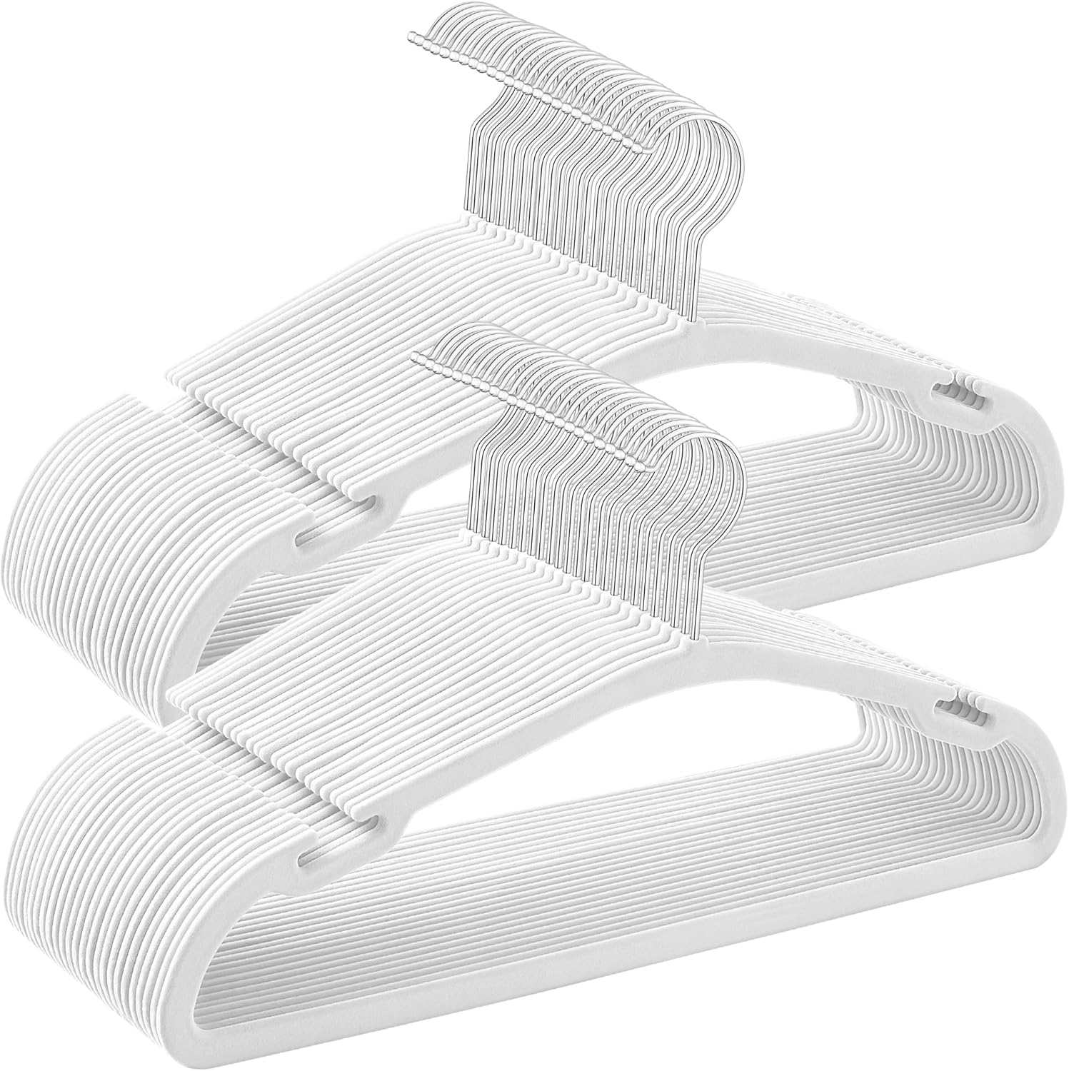 SONGMICS Velvet Hangers 50 Pack, Non-Slip Clothes Hangers,