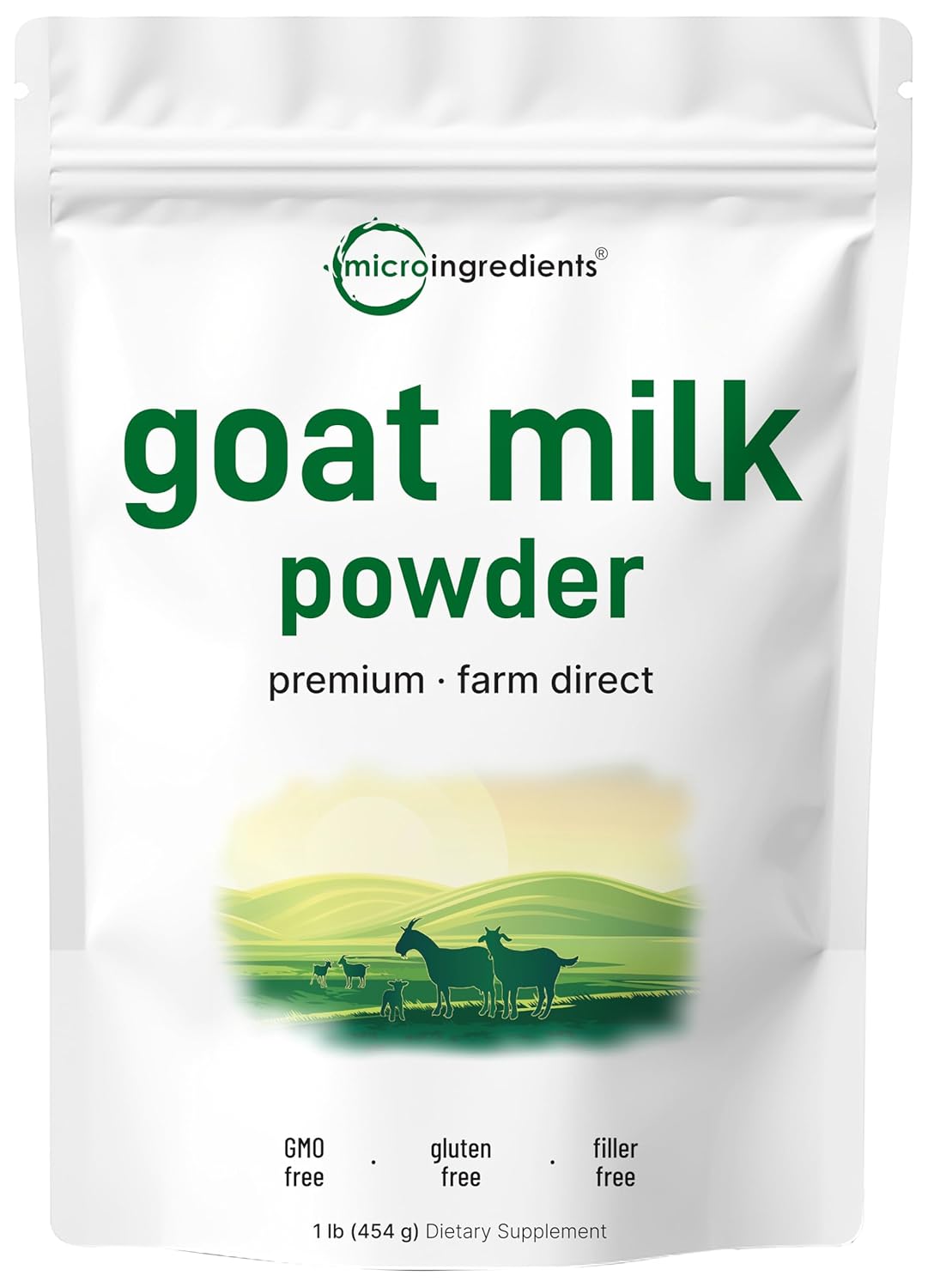 Micro Ingredients Goat Milk Powder, 1 Lb |