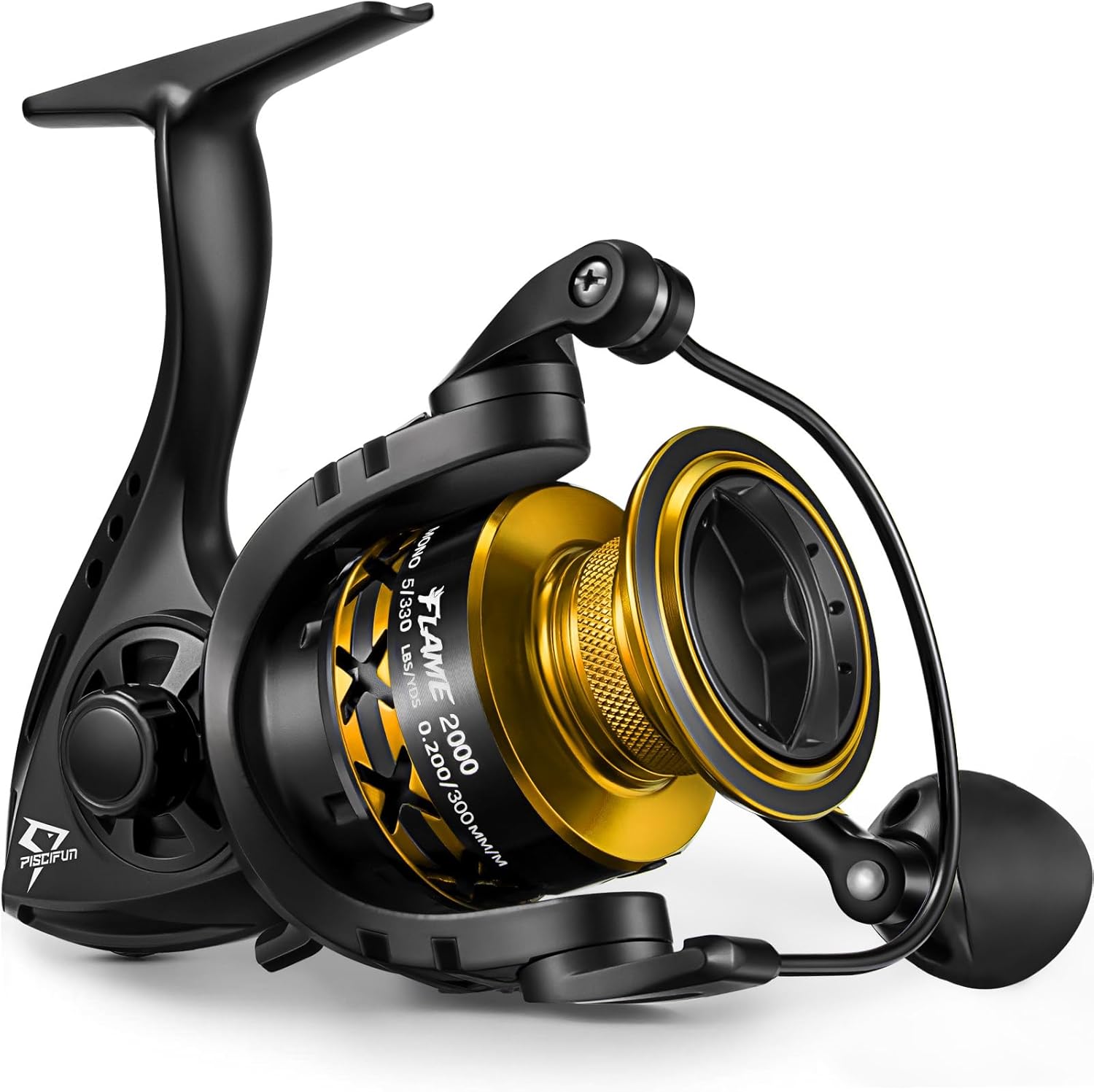 Piscifun Flame Spinning Reels, Lightweight 9+1BB Ultra Smooth