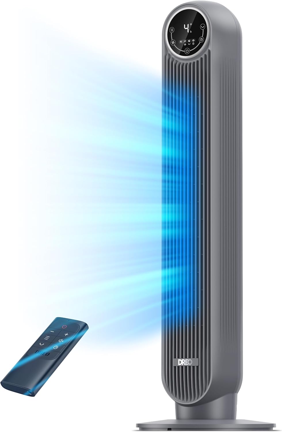DREO Tower Fan 307 for Bedroom, 25ft/s Velocity