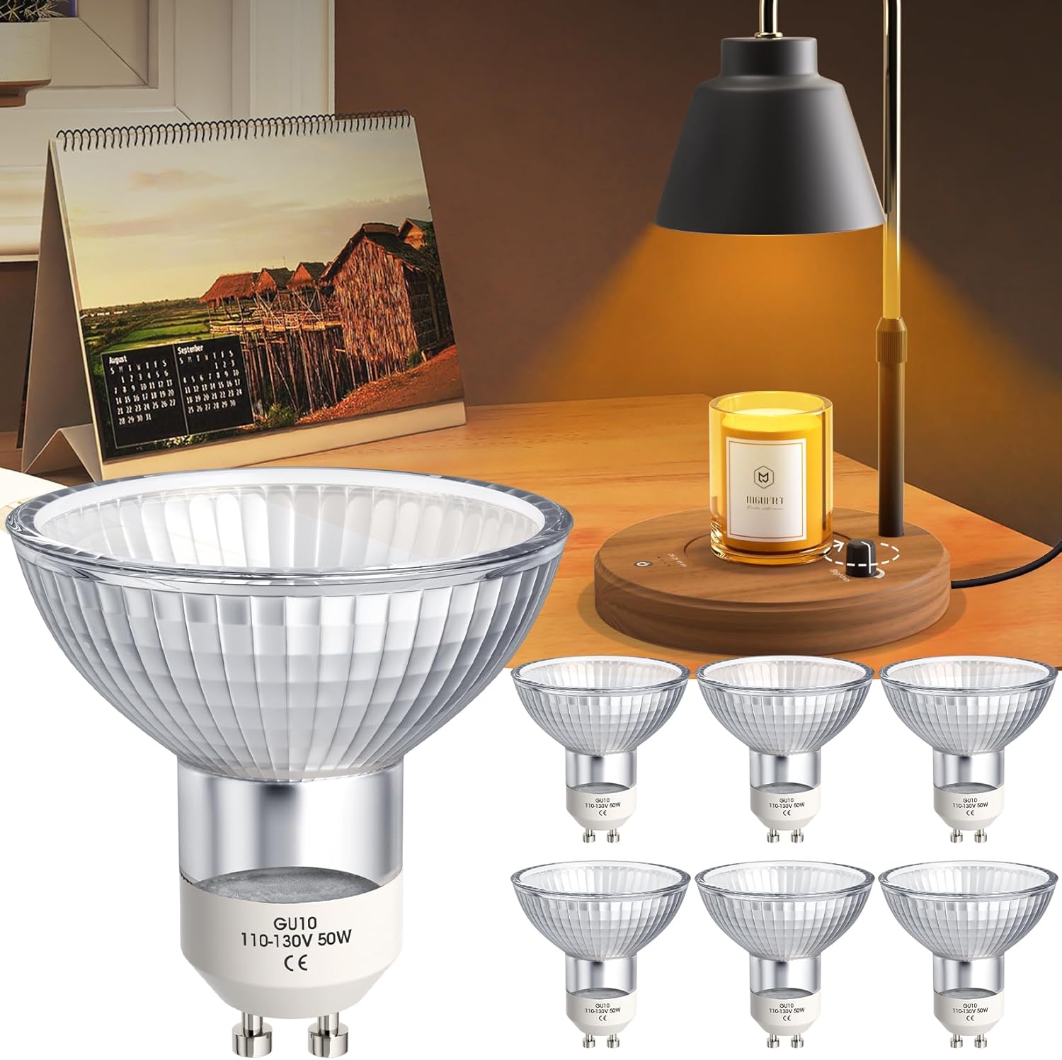 mlogiroa Candle Warmer Lamp Bulbs (Pack of 6),