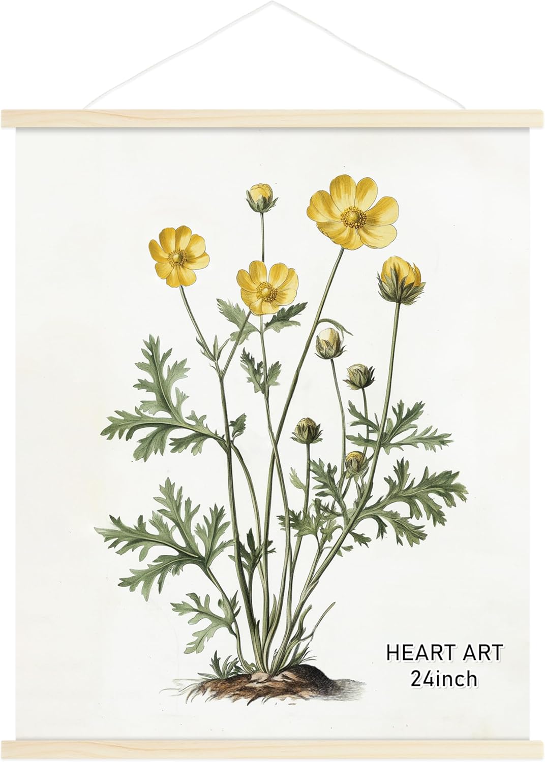 HEART ART Magnetic Poster Hanger Frame,24x36,24x18,24x30 Poster Frame