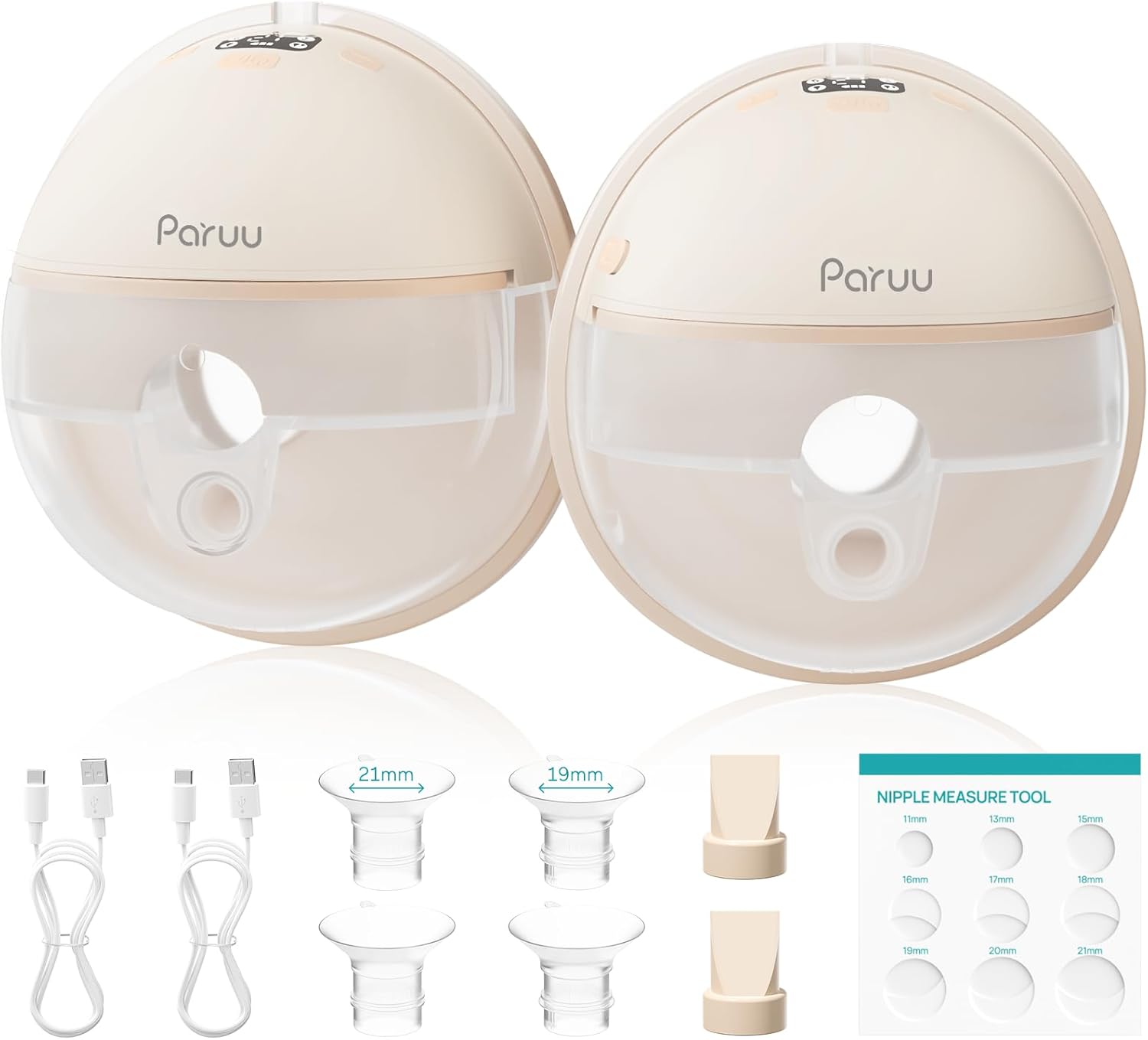 Paruu Hands Free Breast Pump P16, Wearable Breast