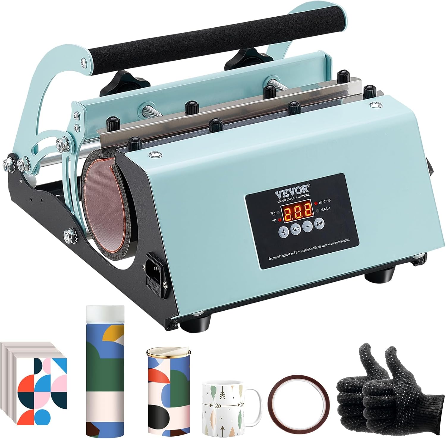 VEVOR Tumbler Heat Press Machine, 11-30oz Mug Press,