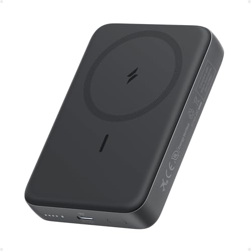 ANKER Zolo Magnetic Power Bank, Compact 10,000mAh Wireless