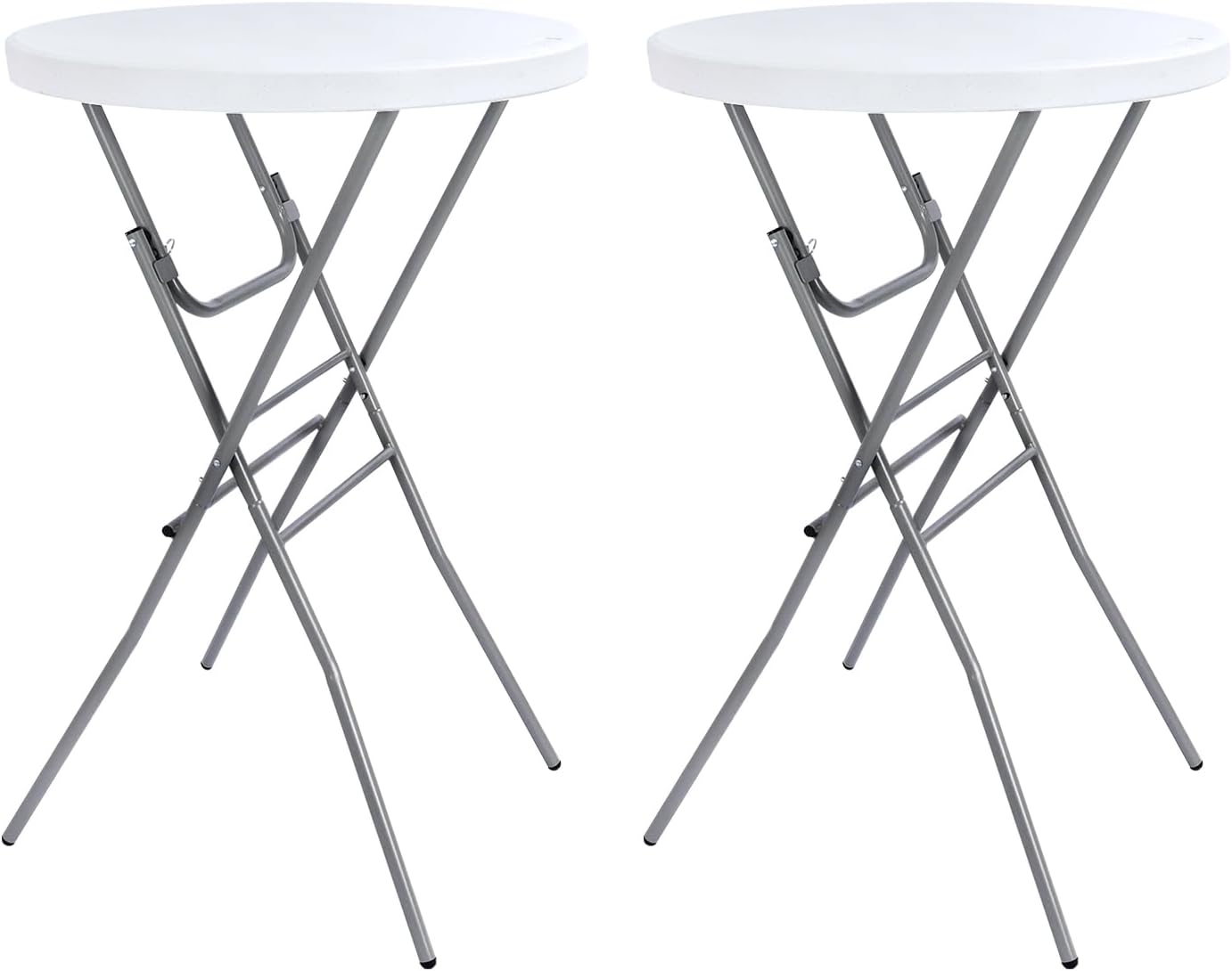 Cocktail Table 28in Folding Round High Top Indoor