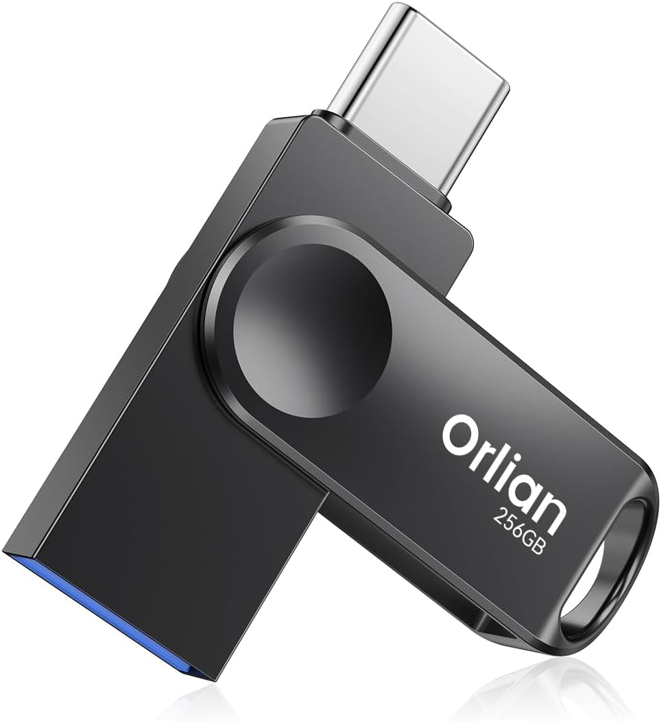 Orlian 256GB USB C Flash Drive, up to