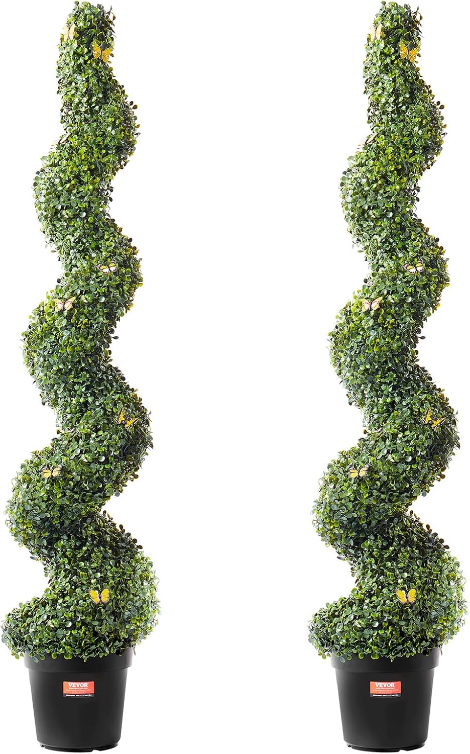 VEVOR Artificial Boxwood Topiary Tree, 60 inch Tall