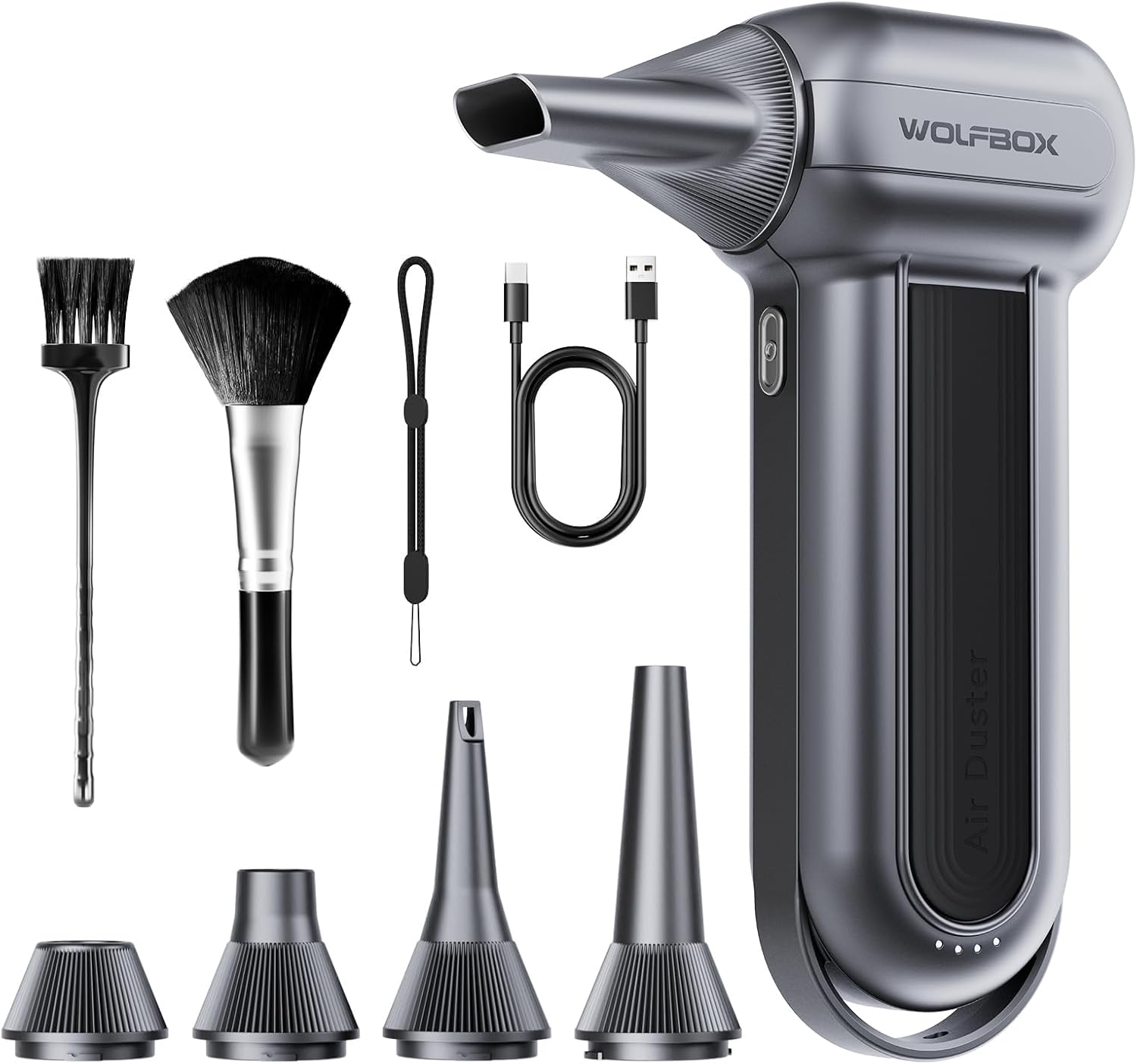 WOLFBOX MF100 Electric Air Duster, 150000RPM Super Power