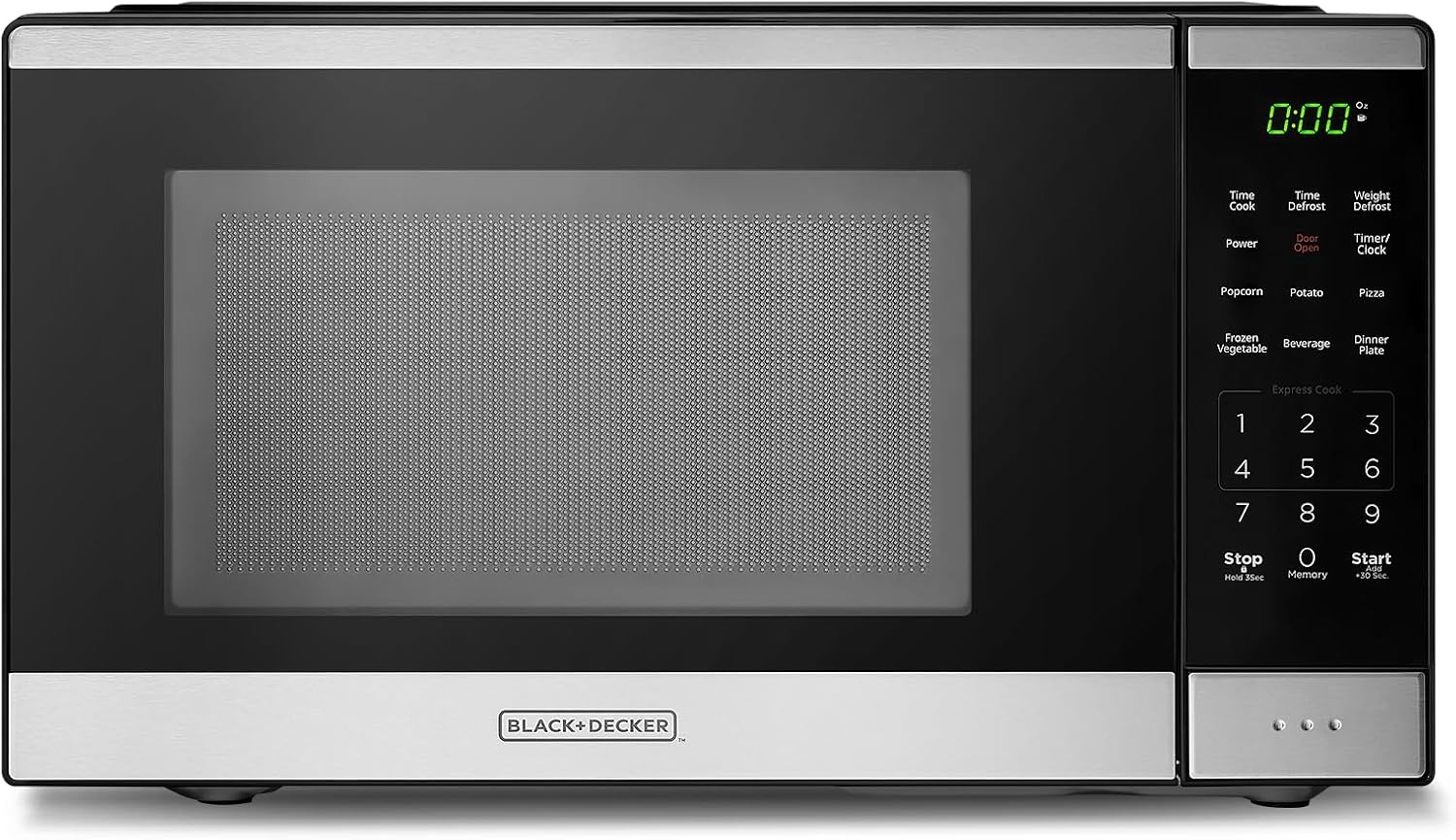 BLACK+DECKER Countertop Microwave Oven, 0.9 Cu Ft, 900W,