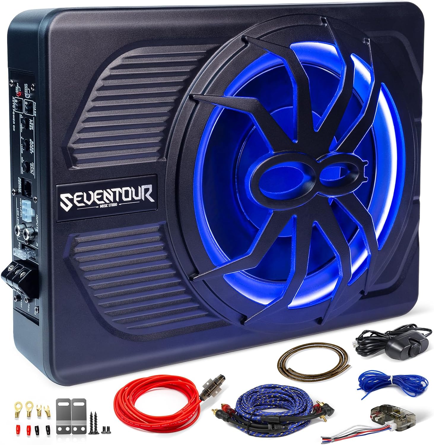 10" Upgrade 800W Slim Under Seat Powered Car