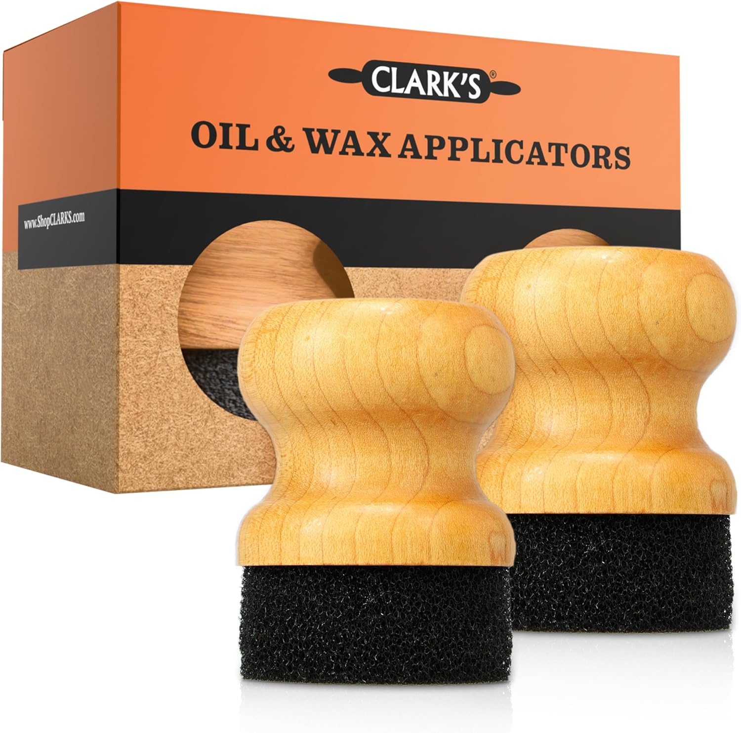 CLARK'S Food-Grade Mineral Oil & Wax Applicator for