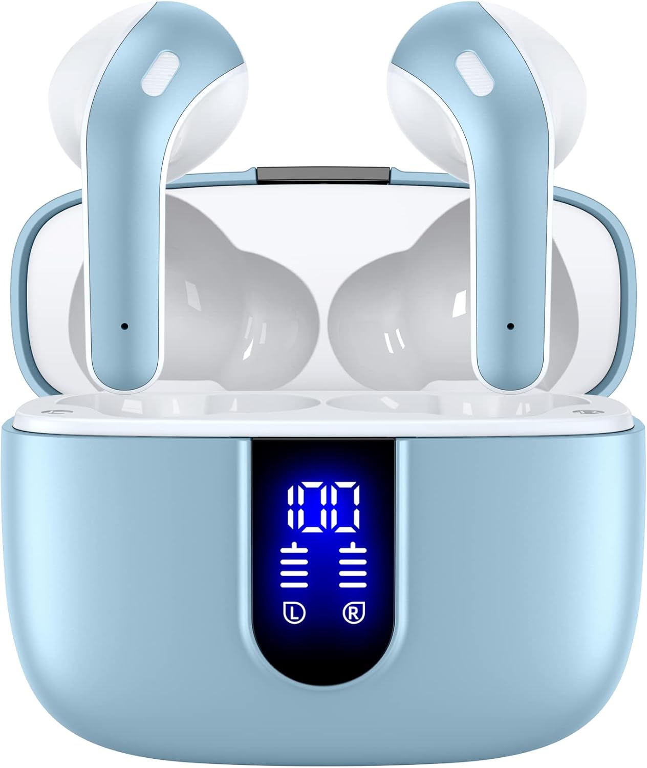 TAGRY Bluetooth Headphones True Wireless Earbuds, 60H Playback,