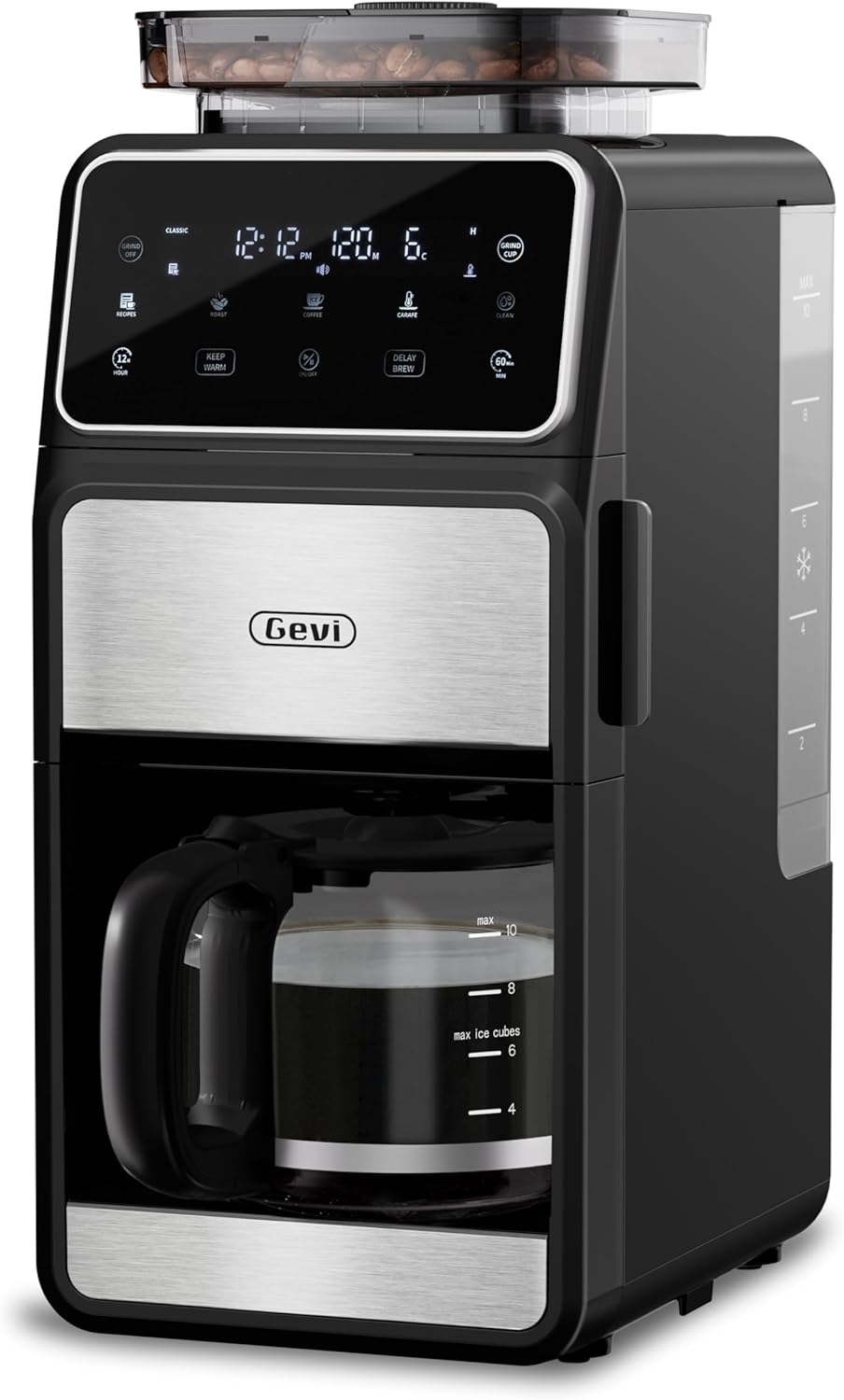 Gevi 10 Cup Drip Coffee Maker with Built-in
