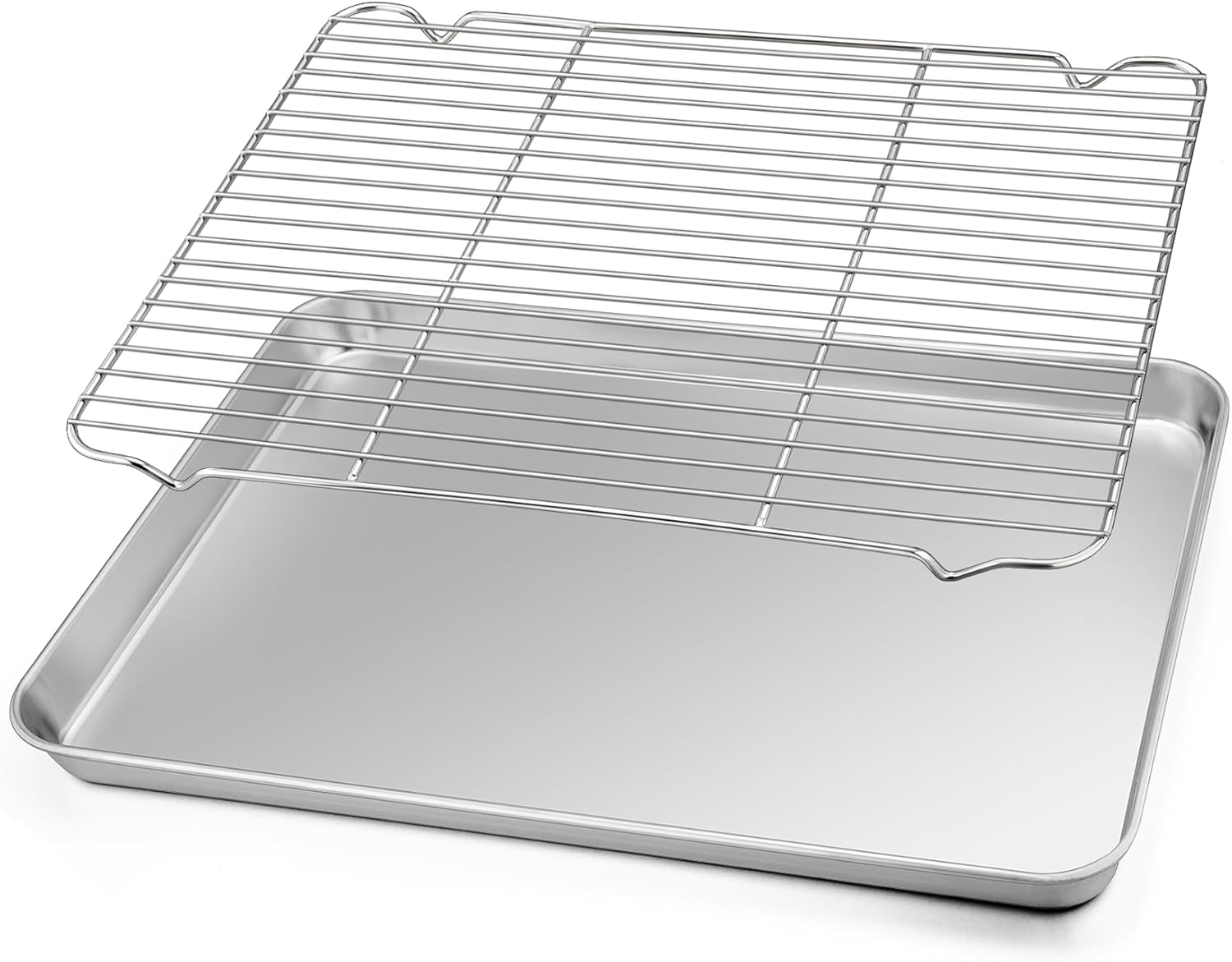 TeamFar Baking Sheet with Rack Set, Stainless Steel