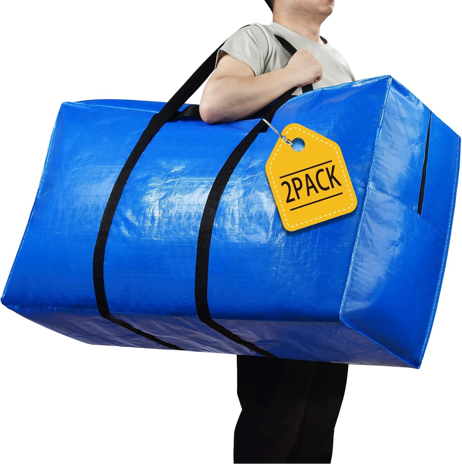 168 Gallon Extra Large Storage Bags, Zippered Outdoor