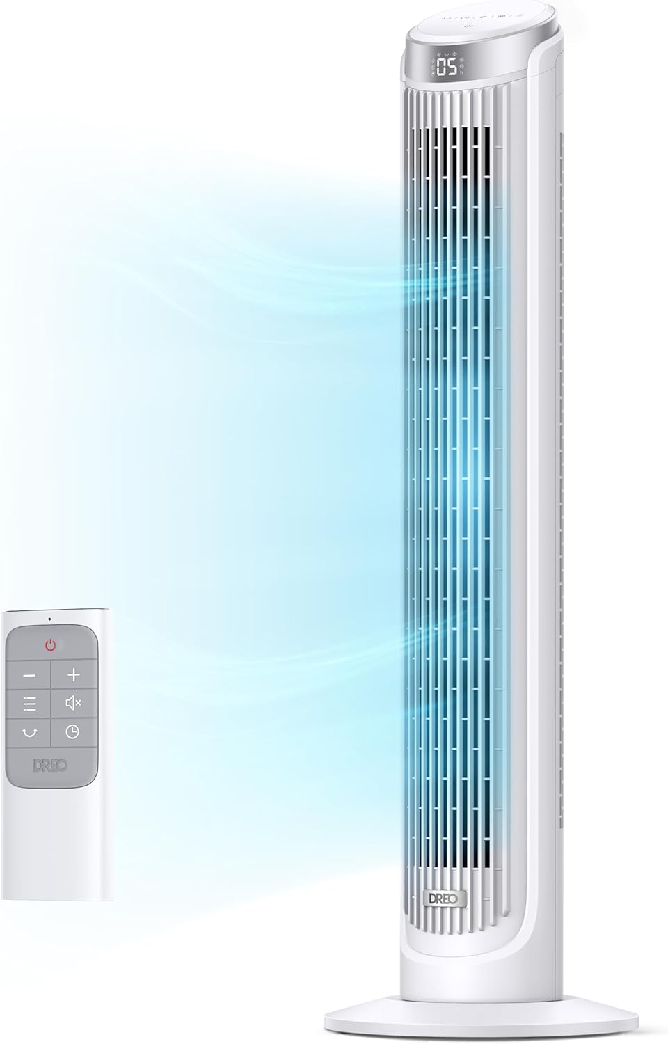 DREO 40-Inch Tower Fan for Bedroom, 90° Oscillating
