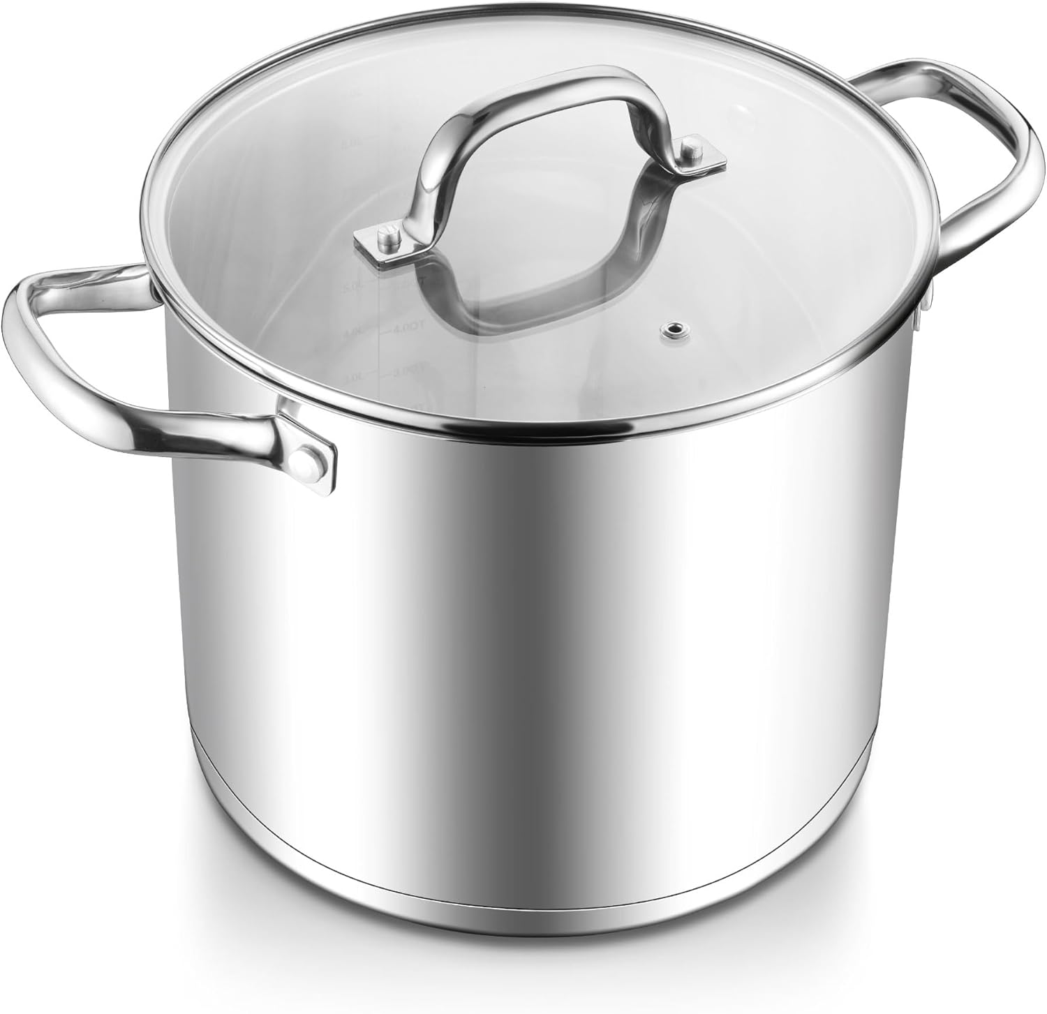 E-far 10 Quart Pot, Stainless Steel Stock Cooking