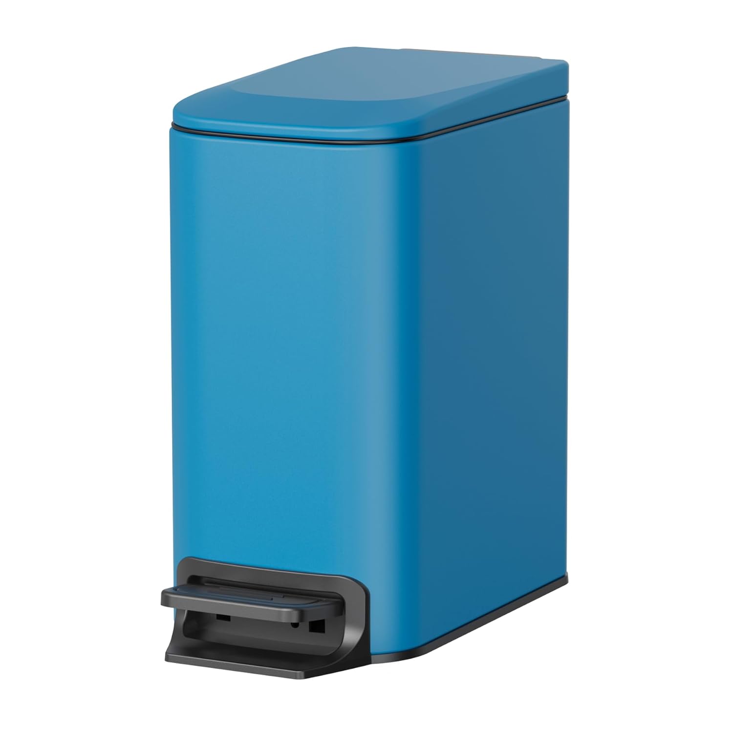Cesun Small Bathroom Trash Can with Lid Soft