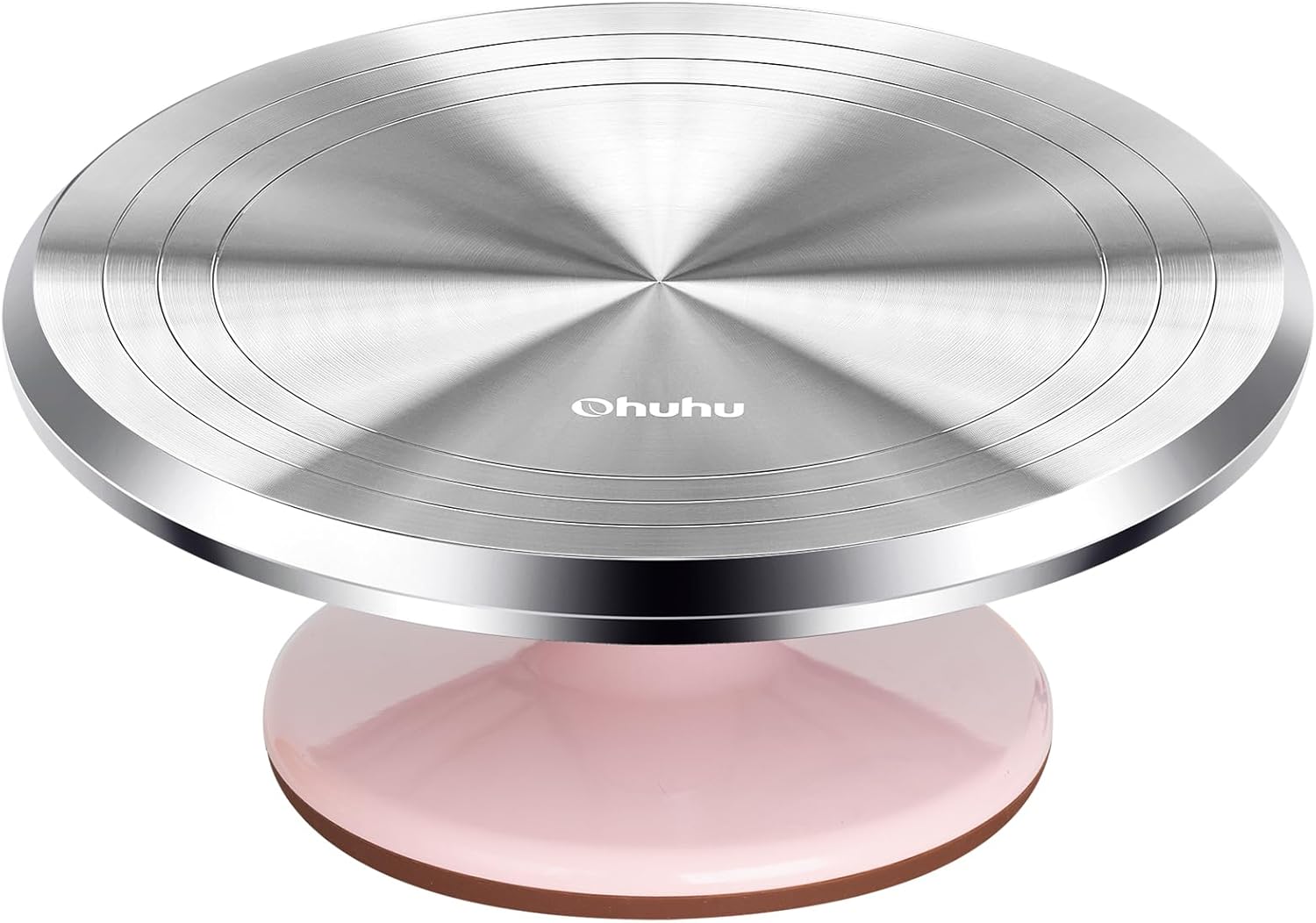 Ohuhu Cake Stand, Aluminum 12 Inch Cake Turntable,