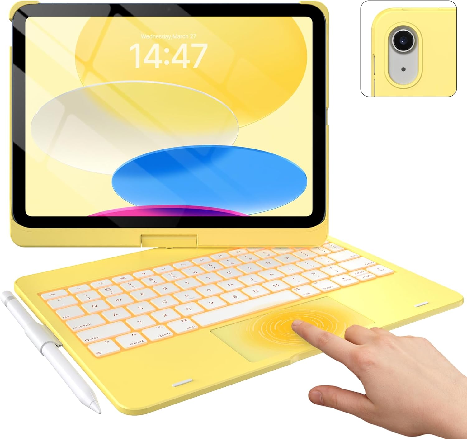 typecase Touch Keyboard Case for iPad 11th &