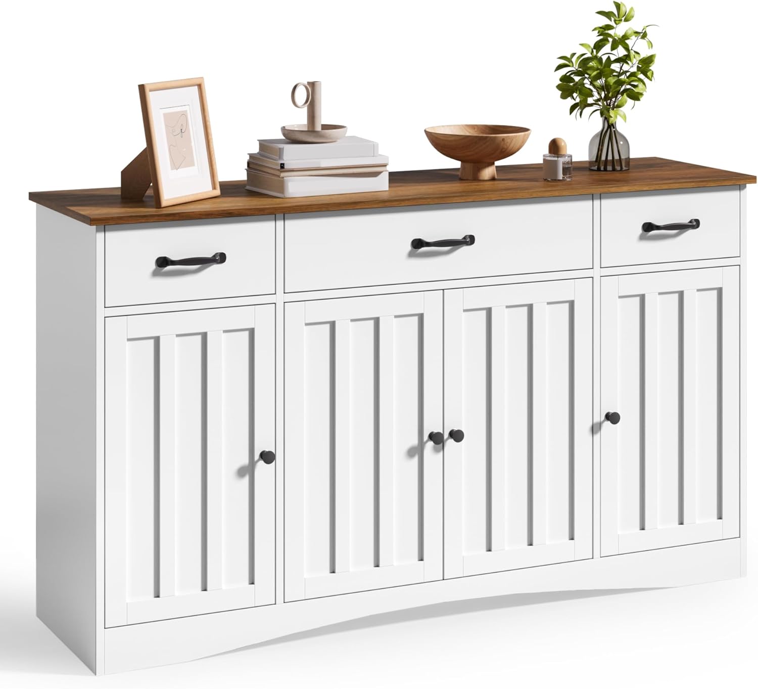 Gizoon Sideboard Buffet Cabinet with Storage, Modern Kitchen