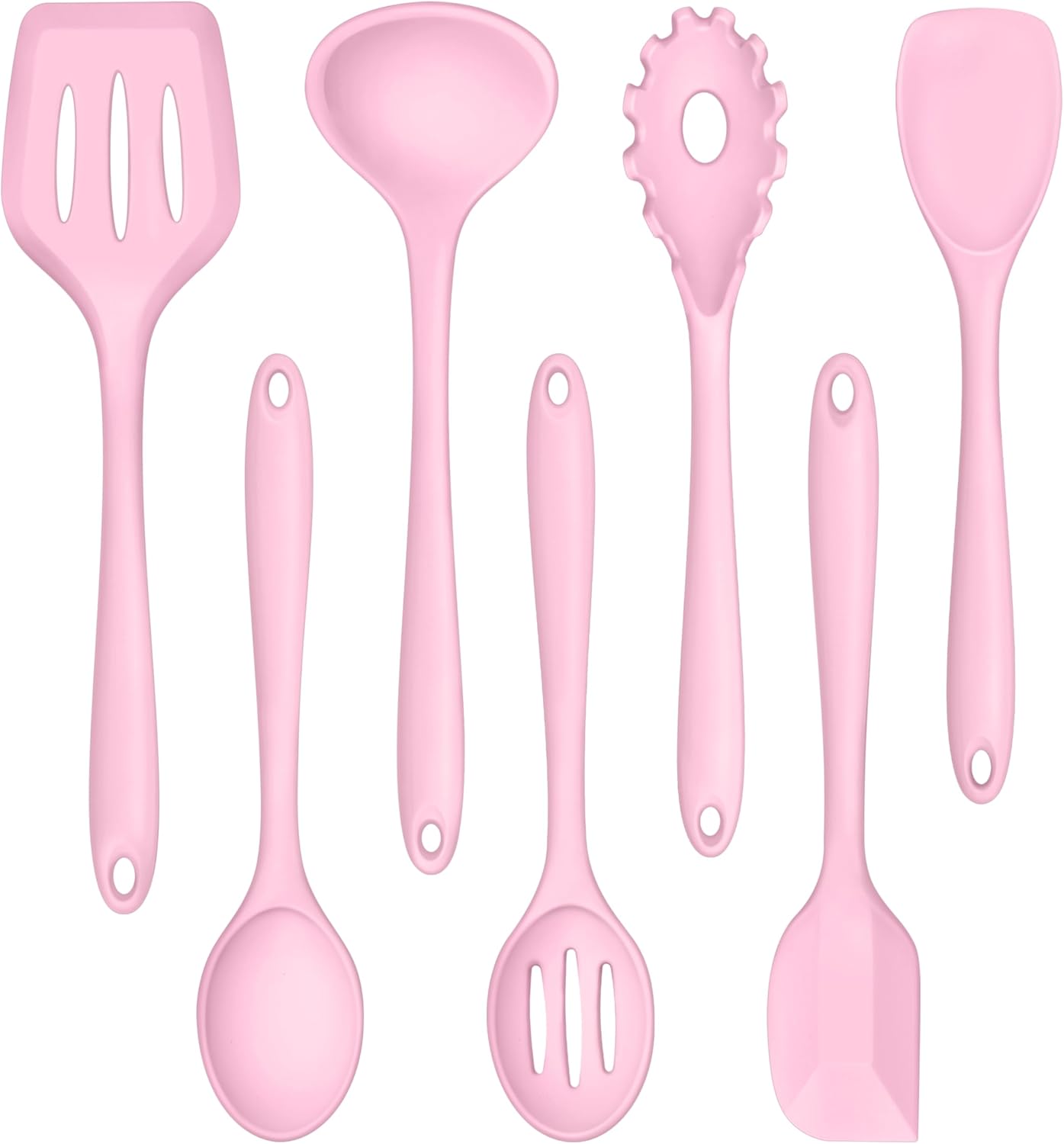 TeamFar Silicone Cooking Utensil Set of 7, Kitchen