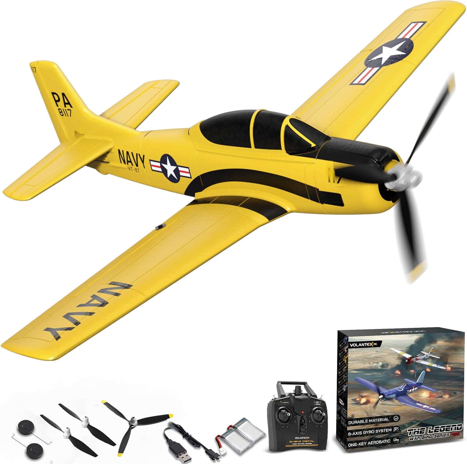 volantexrc RC Plane for Beginners, 4CH WWII RC
