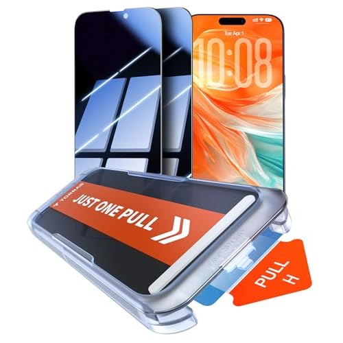 TORRAS Uncrackable 9H+ for iPhone 17 Pro Max