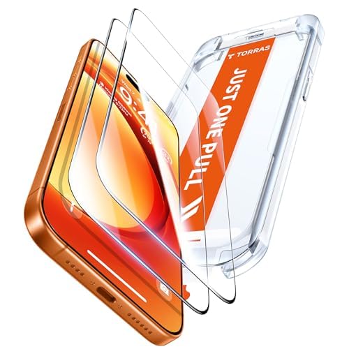 TORRAS Unbreakable for iPhone 17 Pro Screen Protector,