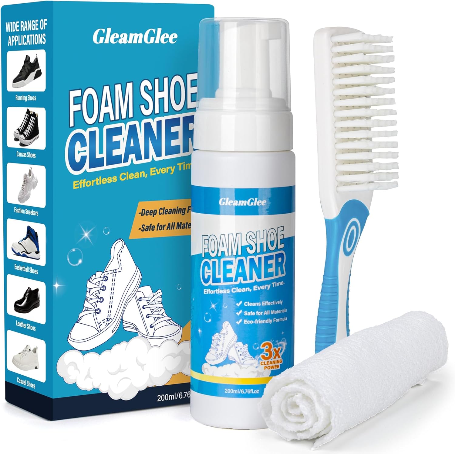 Shoe Cleaner, Sneaker Cleaner Foam for White Shoes