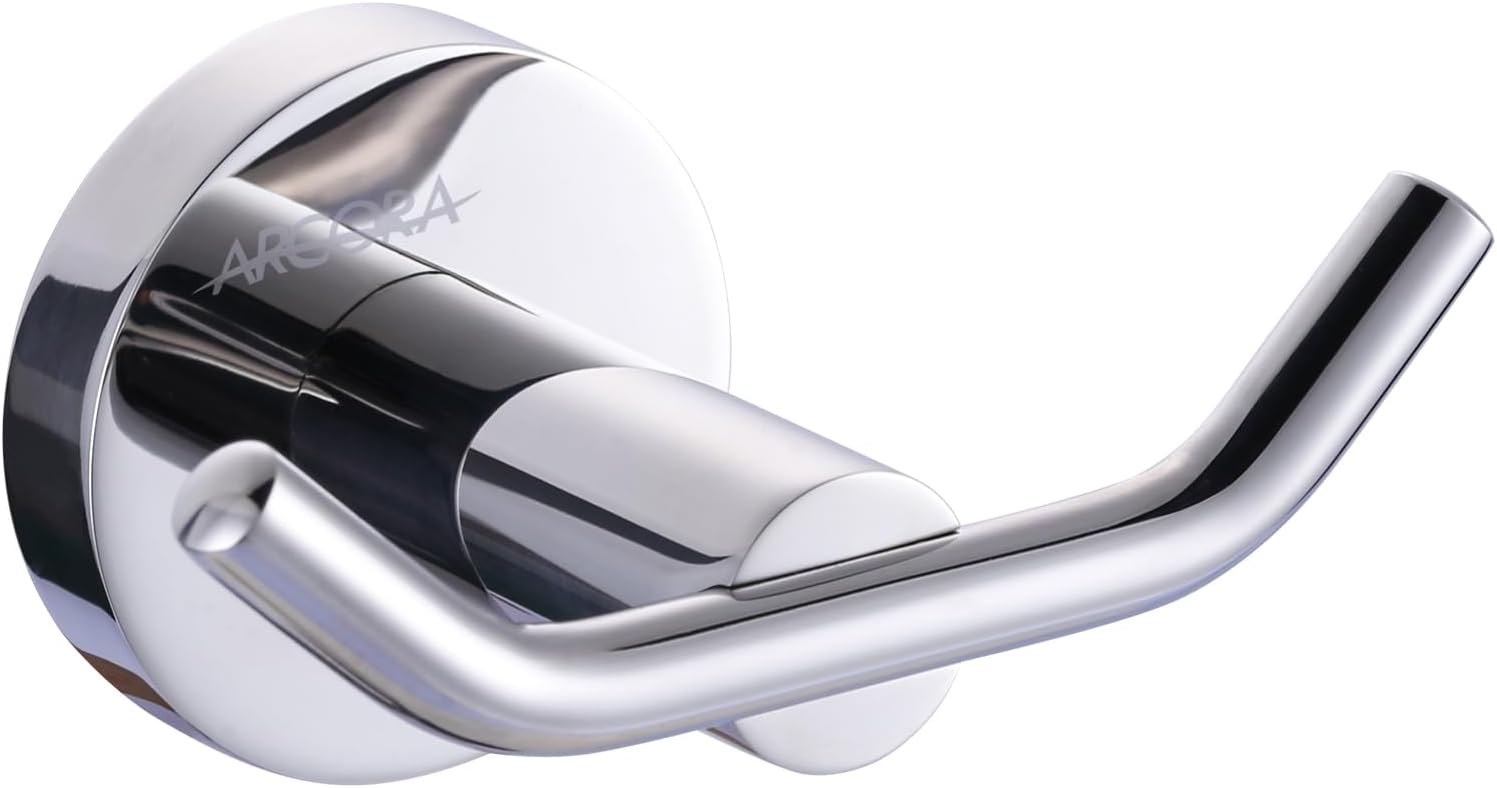 ARCORA Stainless Steel Towel Hooks: Chrome Towel Hooks