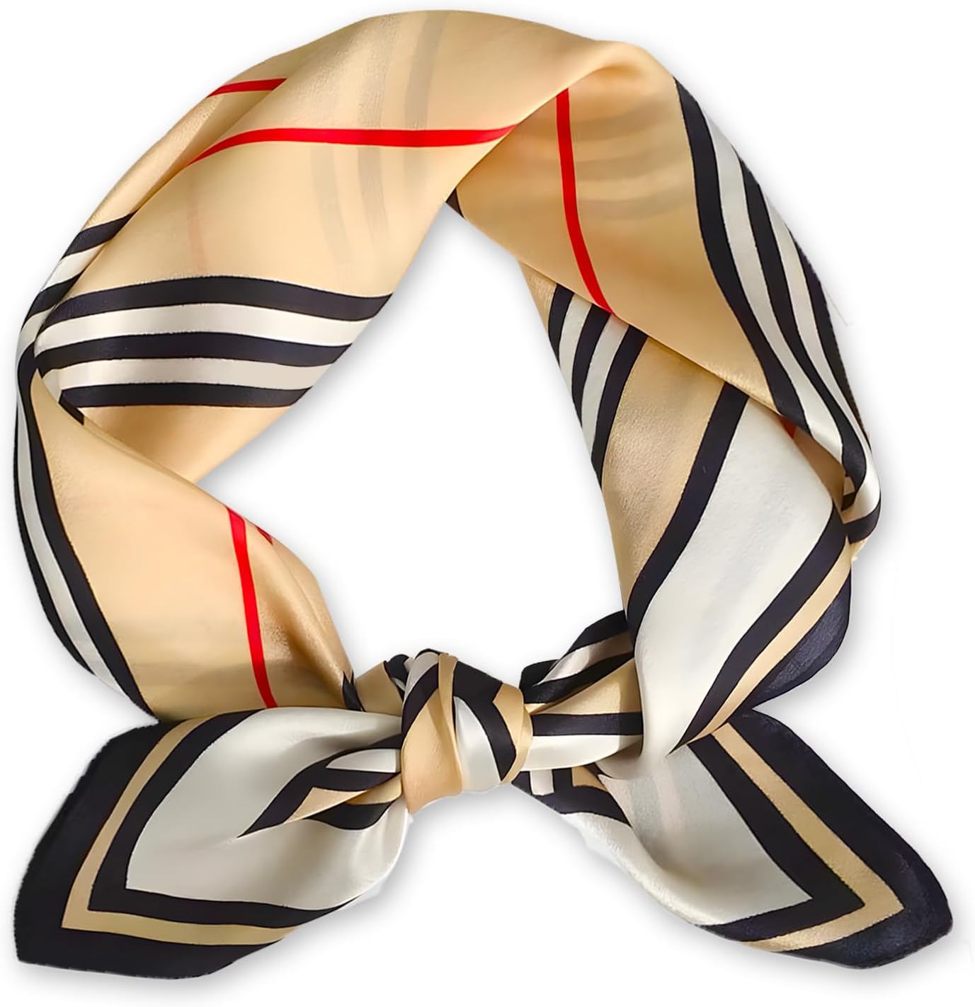 Ciormis 100% Mulberry Silk Scarf, Women's Square Silk