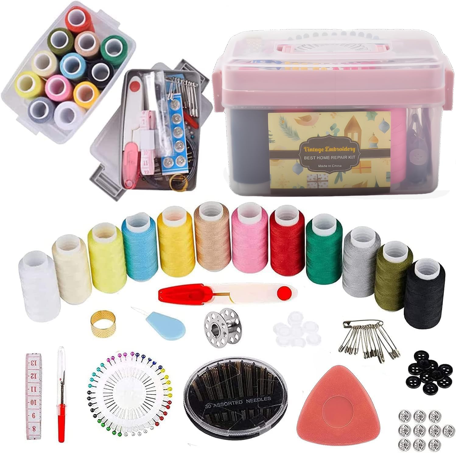 Sewing Kit for Adults & Beginners - Portable