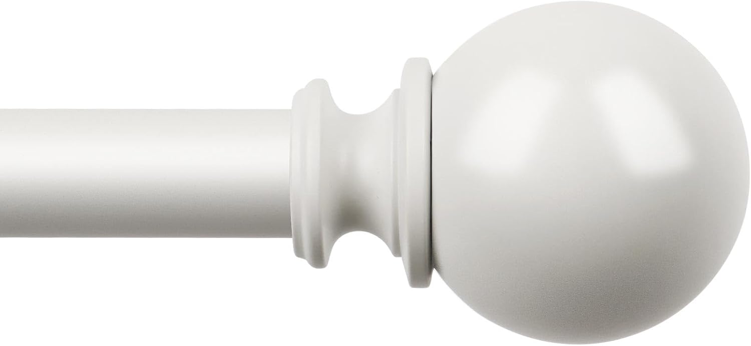 KAMANINA Curtain Rod 32 to 58 Inches (2.6-4.8ft),