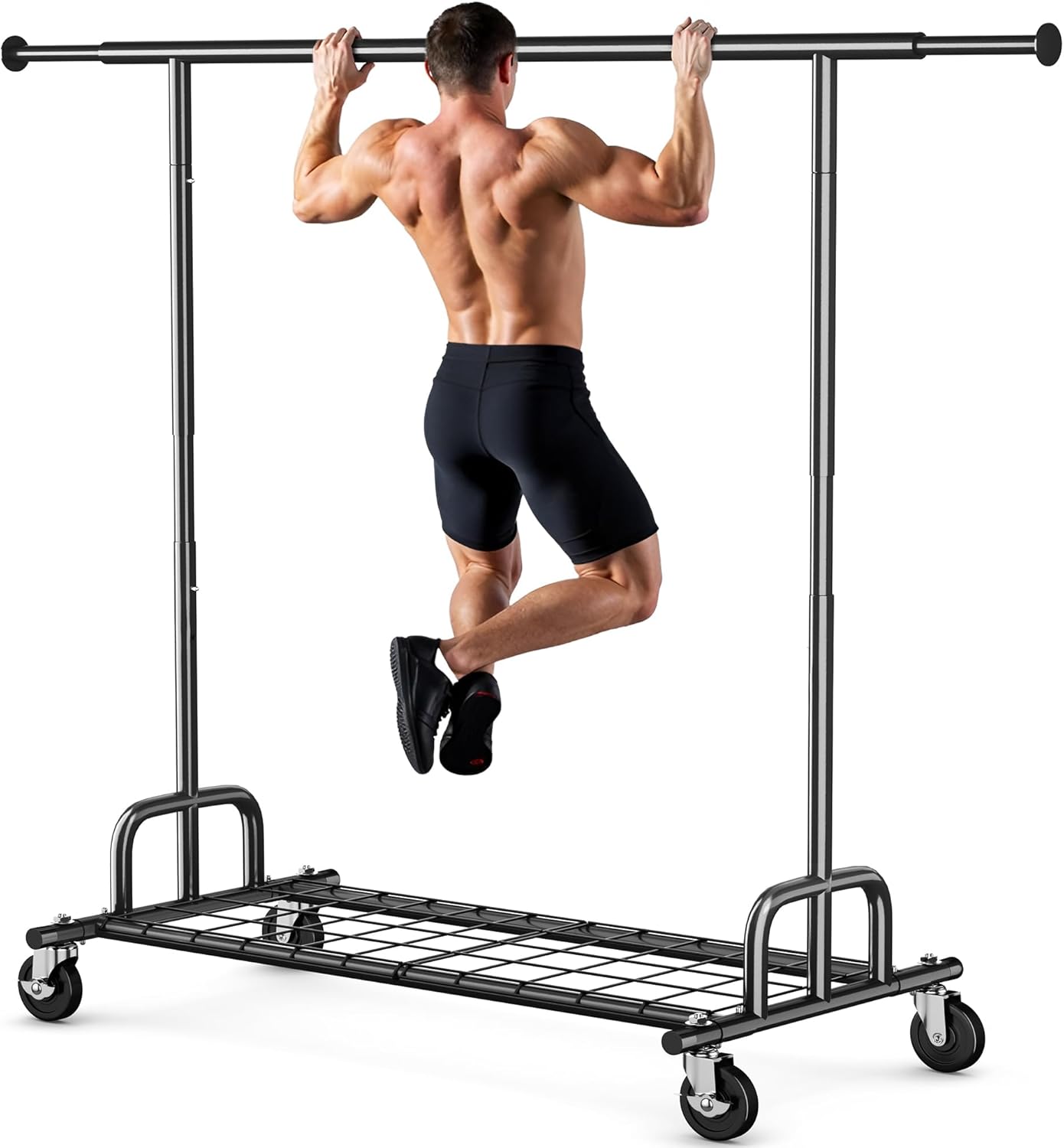 HOKEEPER Clothes Rack Collapsible Clothing Garment Rack Capacity