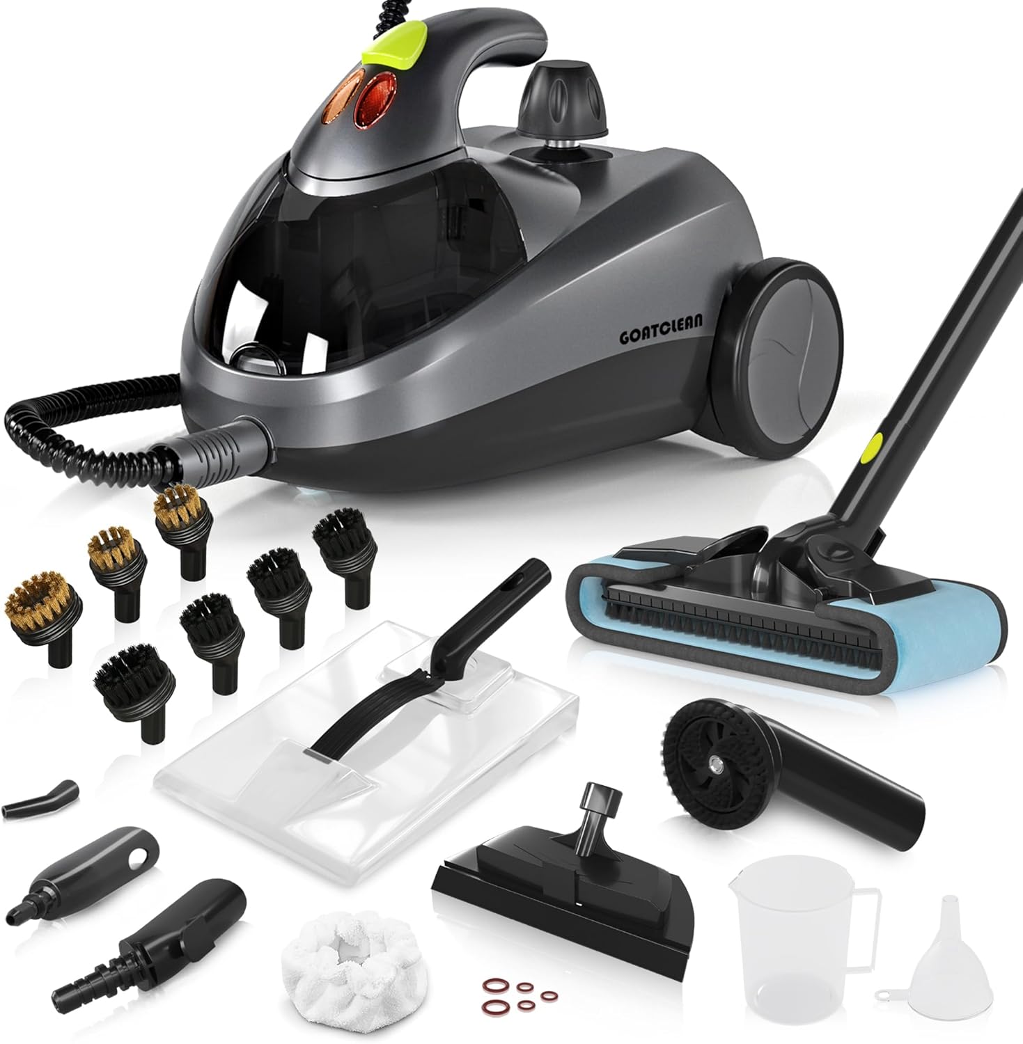 Heavy-Duty Steam Cleaner - 1500W Multipurpose Handheld Floor