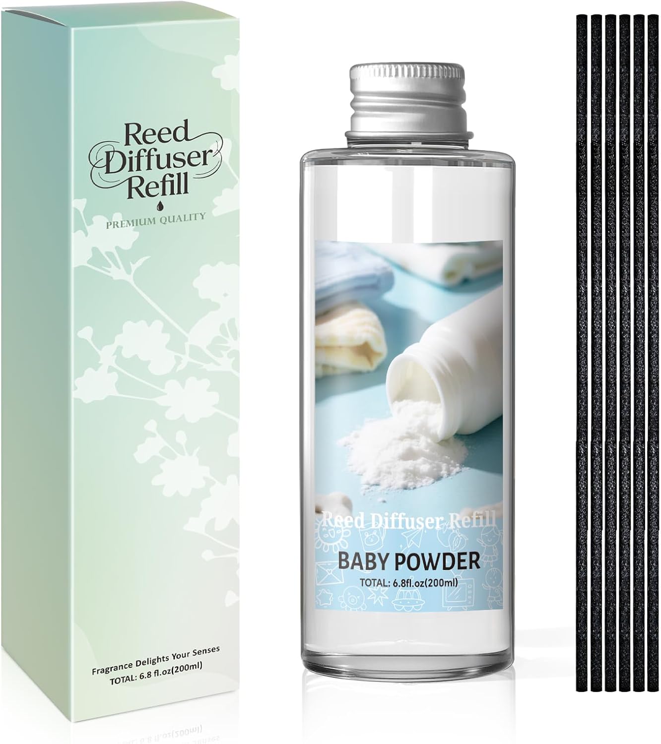 Reed Diffuser Oil Refill, Baby Powder Diffuser Oil