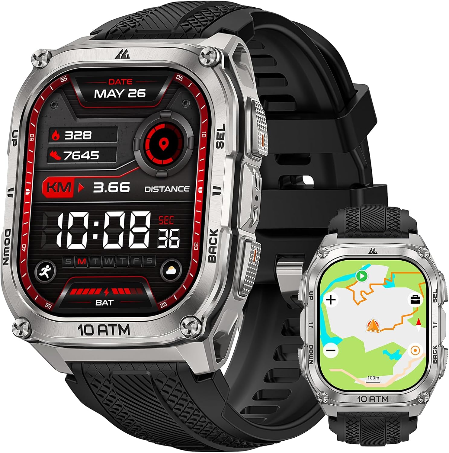 KOSPET Tank M4 Smart Watch for Men, Full