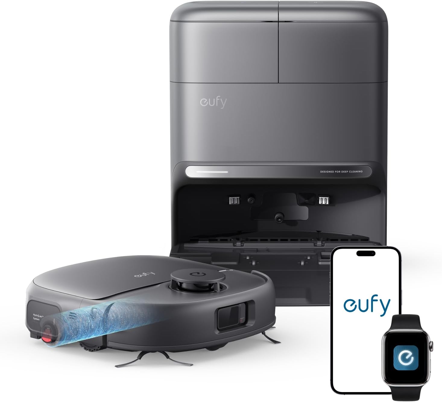 eufy C28 Robot Vacuum and Mop Combo, 15,000