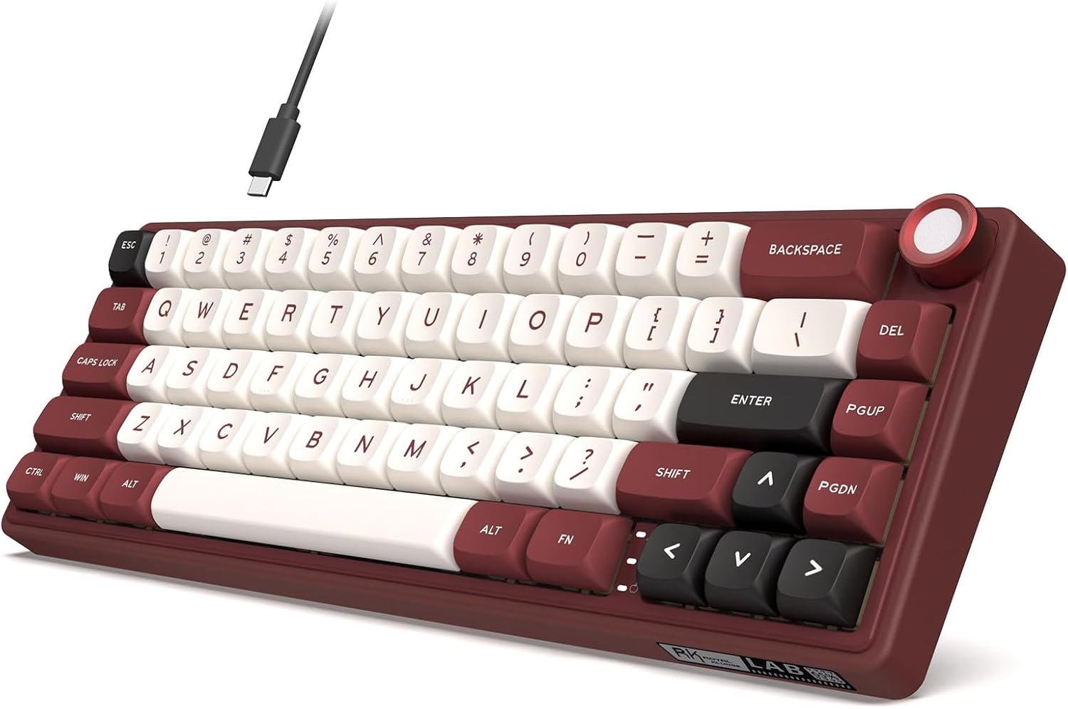 RK ROYAL KLUDGE R65 Wired Mechanical Keyboard with