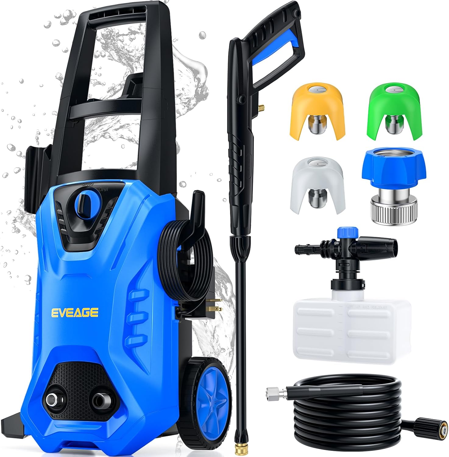 EVEAGE Electric Pressure Washer, 4200 PSI 2.8 GPM