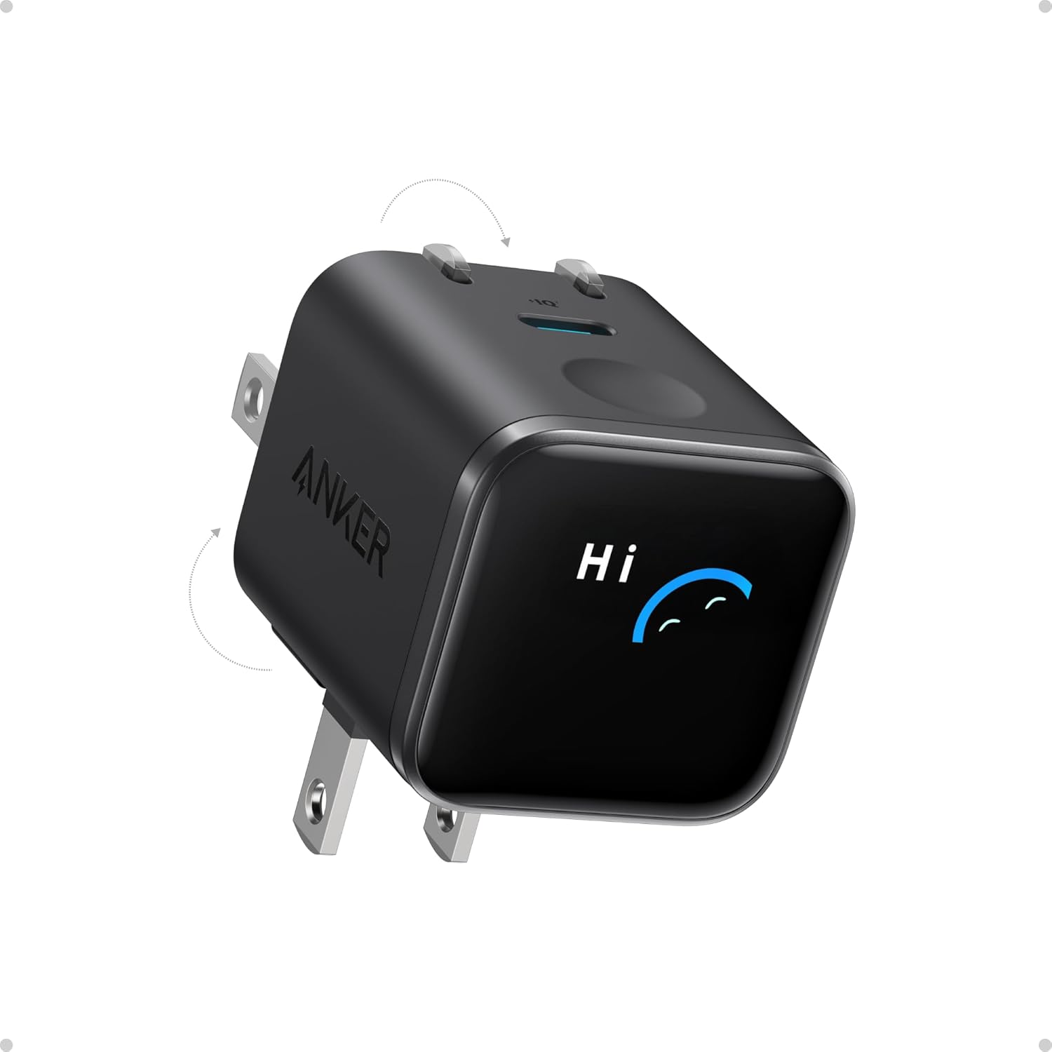 Anker Smart Display Charger, Nano 45W Max GaN