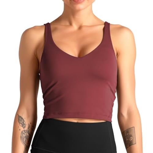 Dragon Fit Sports Bra for Women Longline Padded