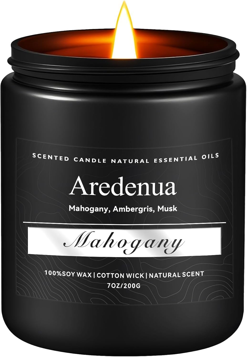 Mahogany Candle | Fathers Day Candle Gift for