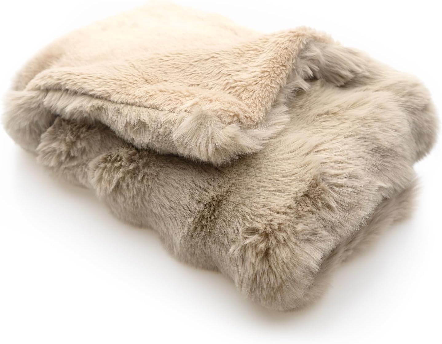 Laifug Premium Fluffy Dog Blanket, Soft Faux-Rabbit-Fur Pet