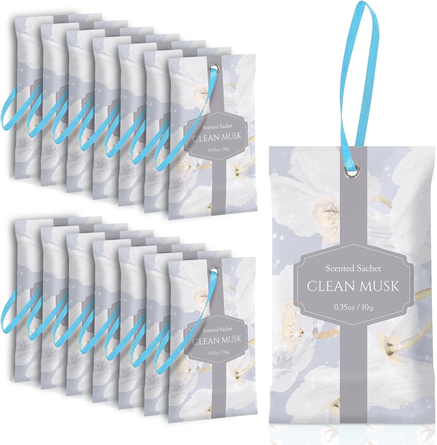 Scented Sachets for Drawers and Closets, Pure Musk